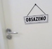 Obsazeno