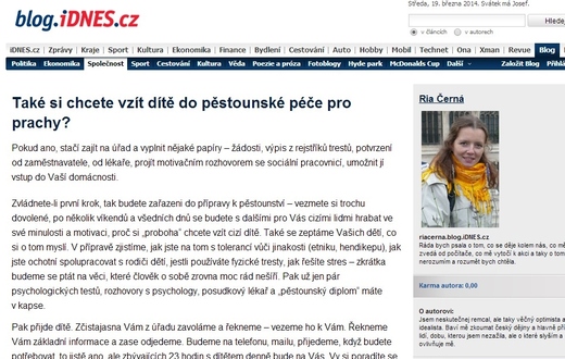 Blog IDnes